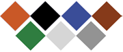 Цветовая гамма модульной плитки "PLASTO"